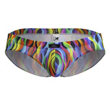 Xtremen 91248 Printed Briefs Color Waves