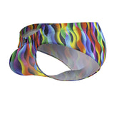 Xtremen 91248 Printed Briefs Color Waves