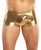 Male Power 153070 Heavy Metal Mini Short Boxer Briefs Color Gold