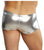 Male Power 153070 Heavy Metal Mini Short Boxer Briefs Color Silver