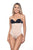 Vedette 210 Nadine Strapless Bodysuit in Bikini Color Nude