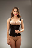 Vedette 400 Felice Underbust Waist Cincher w/ Zipper Color Black