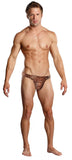 Male Power 444030 Animal Wonder Thong Color Brown