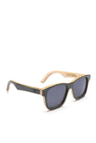 Alice Shoal 1003 The Peak Maple Wood Sunglasses Polarized Lenses Color Black