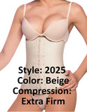 Ann Chery 2025 Latex Girdle Body Shaper Color Beige