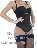 Ann Chery 4012-1 Latex Body Bikini Color Black