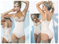 Ann Chery 4012 Latex Body Thong Color Beige