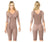 Ann Chery 5008 Powernet Renata Shapewear Color Brown