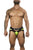 BiteWear BW2023108 Tuxedo Banana Jockstrap Color Green