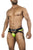 BiteWear BW2023108 Tuxedo Banana Jockstrap Color Green