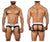 BiteWear BW2023108 Tuxedo Banana Jockstrap Color White