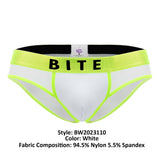 BiteWear BW2023110 Sweet Kiwi Briefs Color White