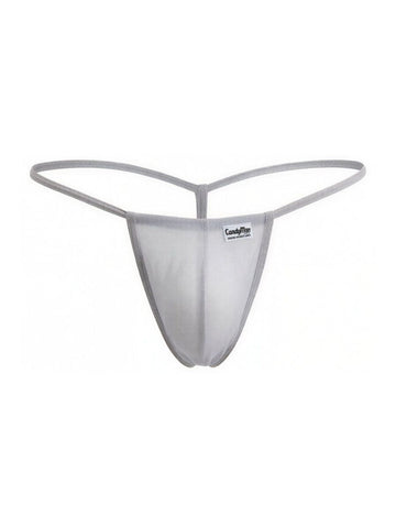CandyMan 9586 G-String Color Gray Mesh