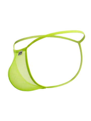 CandyMan 9586 G-String Color Hot Green Mesh