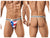 CandyMan 99154 Patriotic Thong Multi-colored