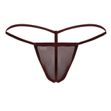CandyMan 99246 G-String Thongs Color Burgundy