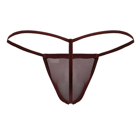 CandyMan 99246 G-String Thongs Color Burgundy