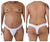 CandyMan 99315X Peek a Boo Lace Thongs Color White