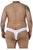 CandyMan 99315X Peek a Boo Lace Thongs Color White