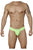 CandyMan 99315 Peek a Boo Thongs Color Green