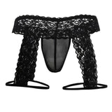 CandyMan 99369X Thongs Color Black