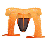 CandyMan 99369X Thongs Color Hot Orange