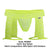CandyMan 99369X Thongs Color Hot Yellow