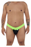 CandyMan 99370X Thongs Color Hot Green