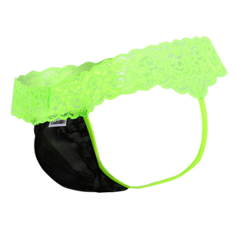 CandyMan 99370X Thongs Color Hot Green