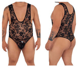 CandyMan 99380X Bodysuit Color Black