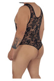 CandyMan 99380X Bodysuit Color Black