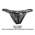 CandyMan 99420X Double Lace Thongs Color Black