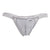 CandyMan 99420X Double Lace Thongs Color Gray