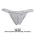 CandyMan 99420 Double Lace Thongs Color Gray