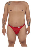 CandyMan 99421X Lace G-String Thongs Color Red