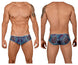 CandyMan 99439 Floral Briefs Color Blue