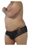 CandyMan 99462X Lace Briefs Color Black