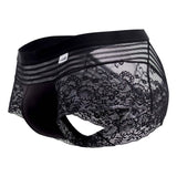 CandyMan 99466X Lace Briefs Color Black