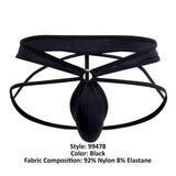 CandyMan 99478 Jockstrap Thongs Color Black