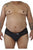 CandyMan 99490X Lace-Mesh Jockstrap Color Black