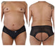 CandyMan 99490X Lace-Mesh Jockstrap Color Black