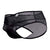 CandyMan 99495X Mesh Briefs Color Black
