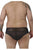 CandyMan 99495X Mesh Briefs Color Black