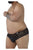 CandyMan 99495X Mesh Briefs Color Black