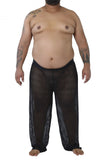 CandyMan 99496X Mesh Lounge Pants Color Black