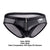CandyMan 99500 Zipper-Mesh Bikini Color Black
