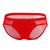 CandyMan 99500 Zipper-Mesh Bikini Color Red