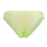 CandyMan 99506 Mesh-Lace Thongs Color Hot Green