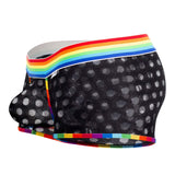 CandyMan 99511X Polka Mesh Trunks Color Black