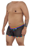 CandyMan 99511X Polka Mesh Trunks Color Black